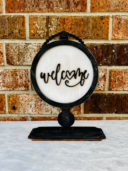 Farmhouse sign with Inserts