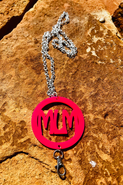 Monogrammed Necklace Lanyard