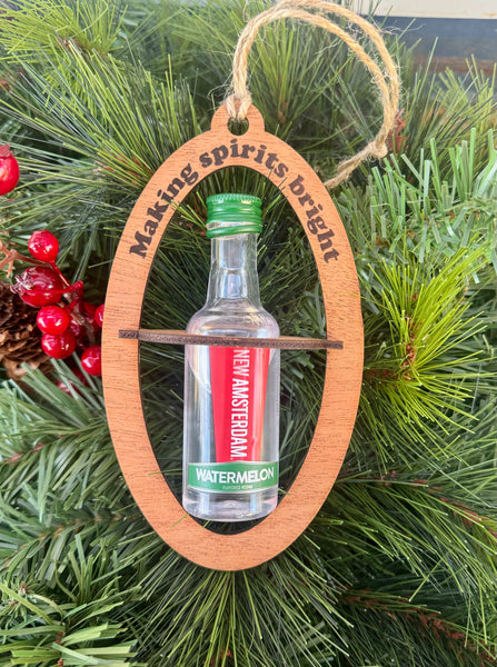 Booze Bottle Ornament