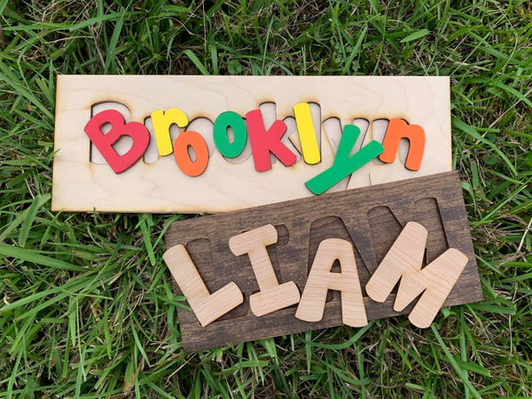 Personalized Name Puzzles