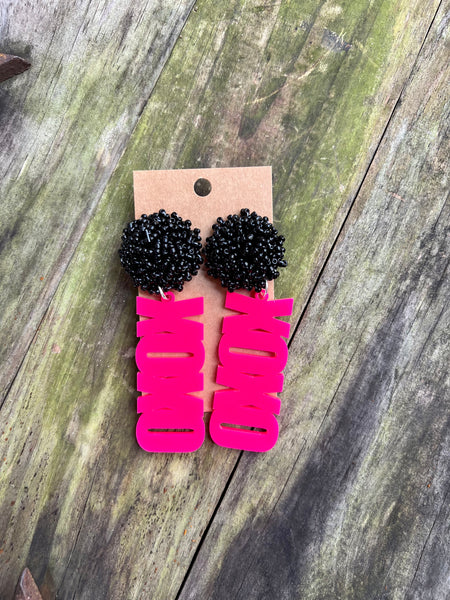 XOXO Seed Bead Earrings