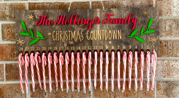 Personalized Countdown Calendar