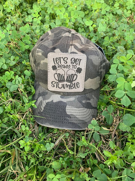 St Patrick's Day Completed Hat