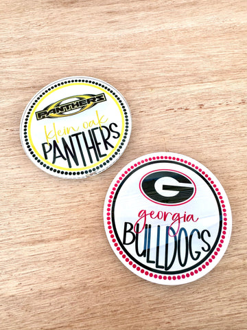 School Spirit Coasters