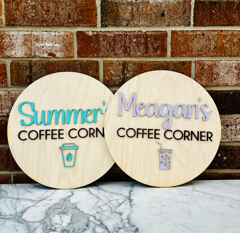 Coffee Corner Sign