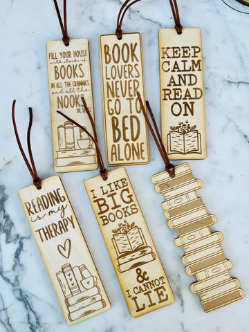 Wooden Bookmarks