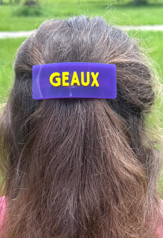 Game Day Barrette