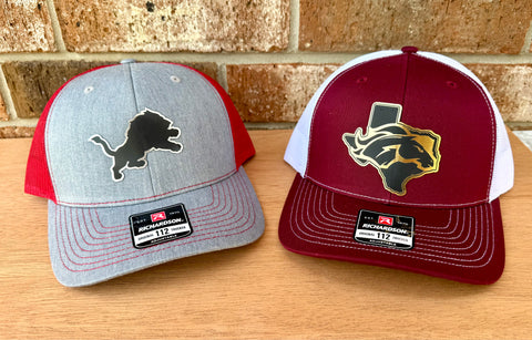 Metallic Patch Hat