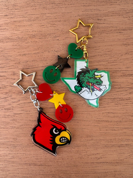 Mascot or Logo Purse Charm