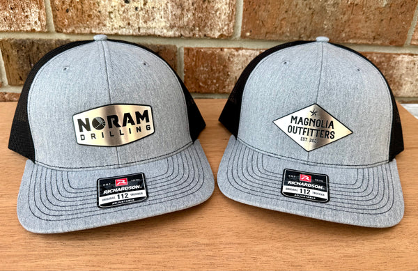 Metallic Patch Hat