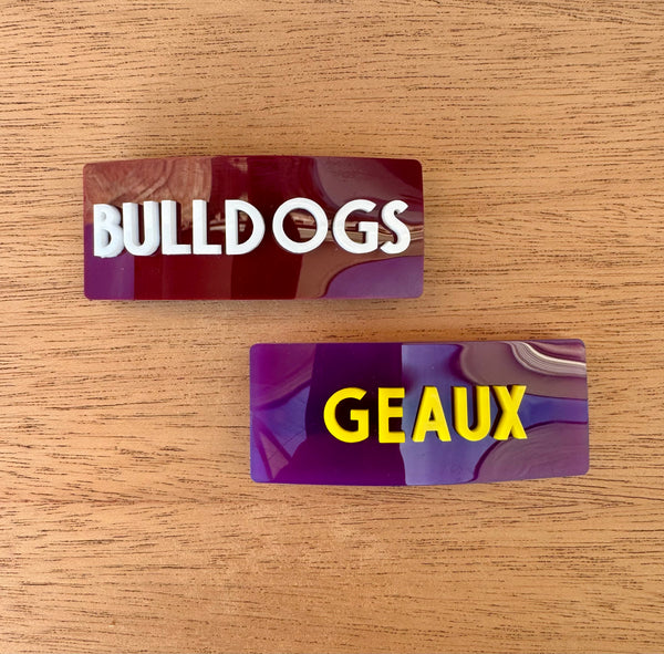 Game Day Barrette