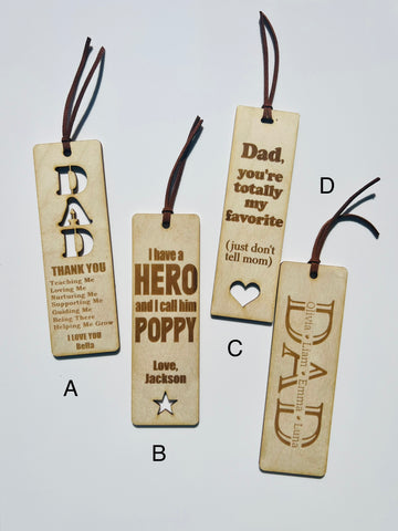 Father's Day Bookmarks