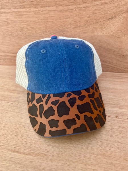 Leather Bill Hat