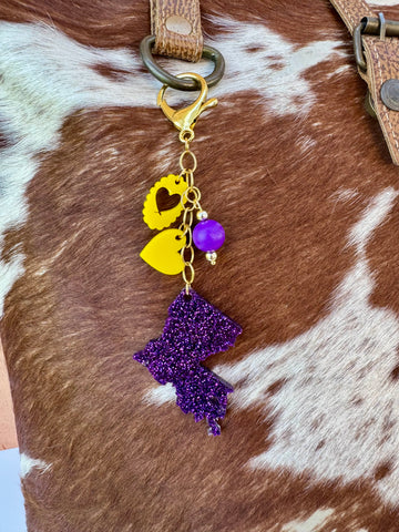 State Pride Purse Charm