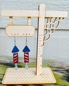 4th of July Earrings