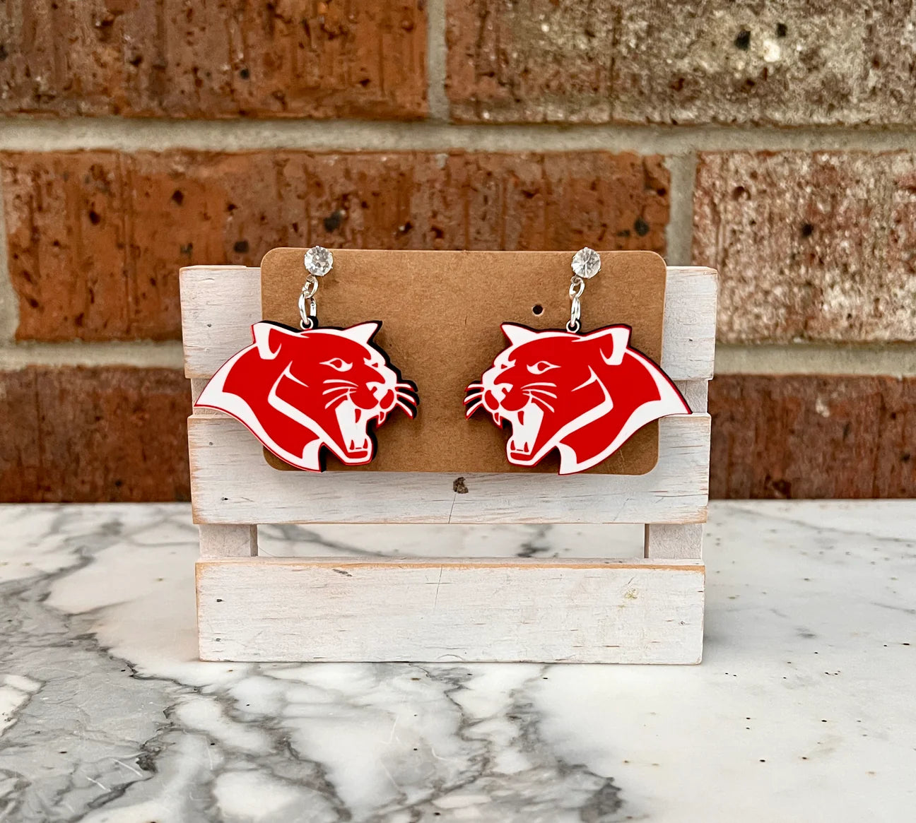 Custom School Mascot Earrings