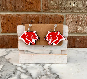 Custom School Mascot Earrings