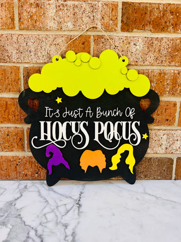 Hocus Pocus Door Sign