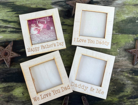 Father's Day Picture Frame Magnet