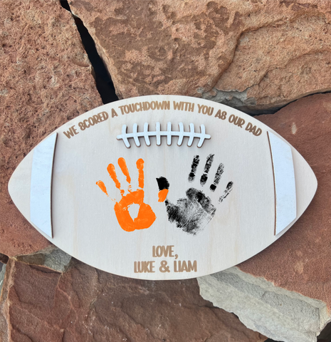 Sports Handprint Sign