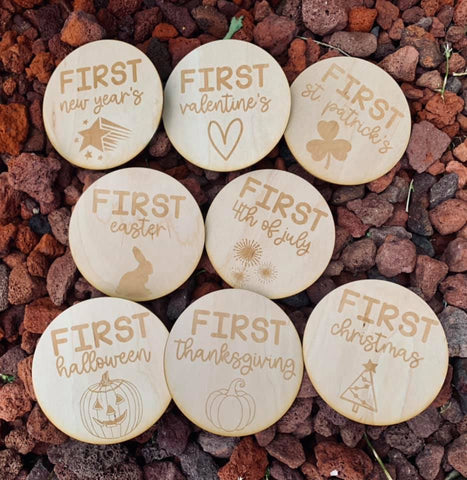 Holiday Milestone Markers
