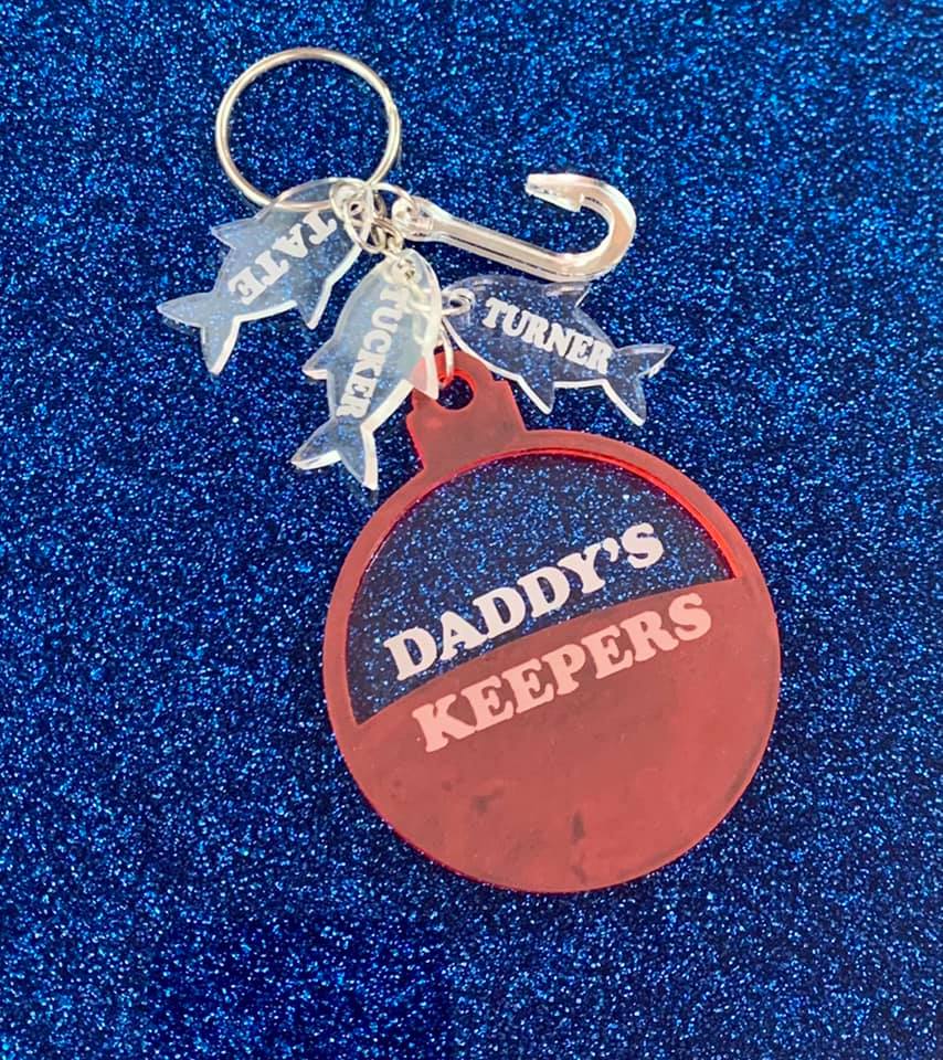 Fishing Bobber Keychain