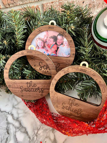 Family Frame Ornament