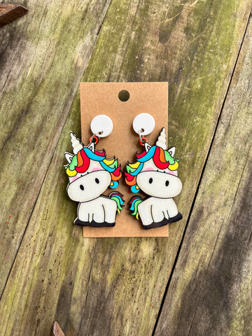 Magical Unicorn Earrings