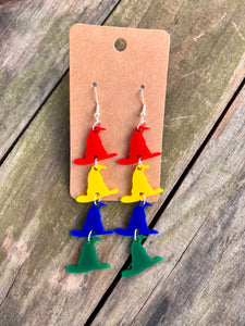 Wizard Hat Earrings