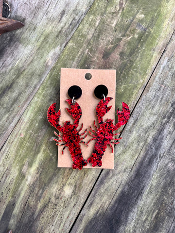 Crawfish Earrings