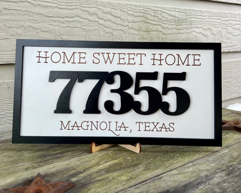 Zip Code Sign