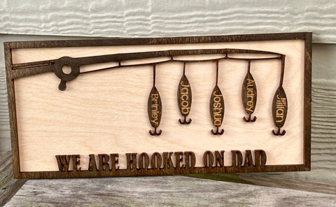 Father's Day Fishing Sign